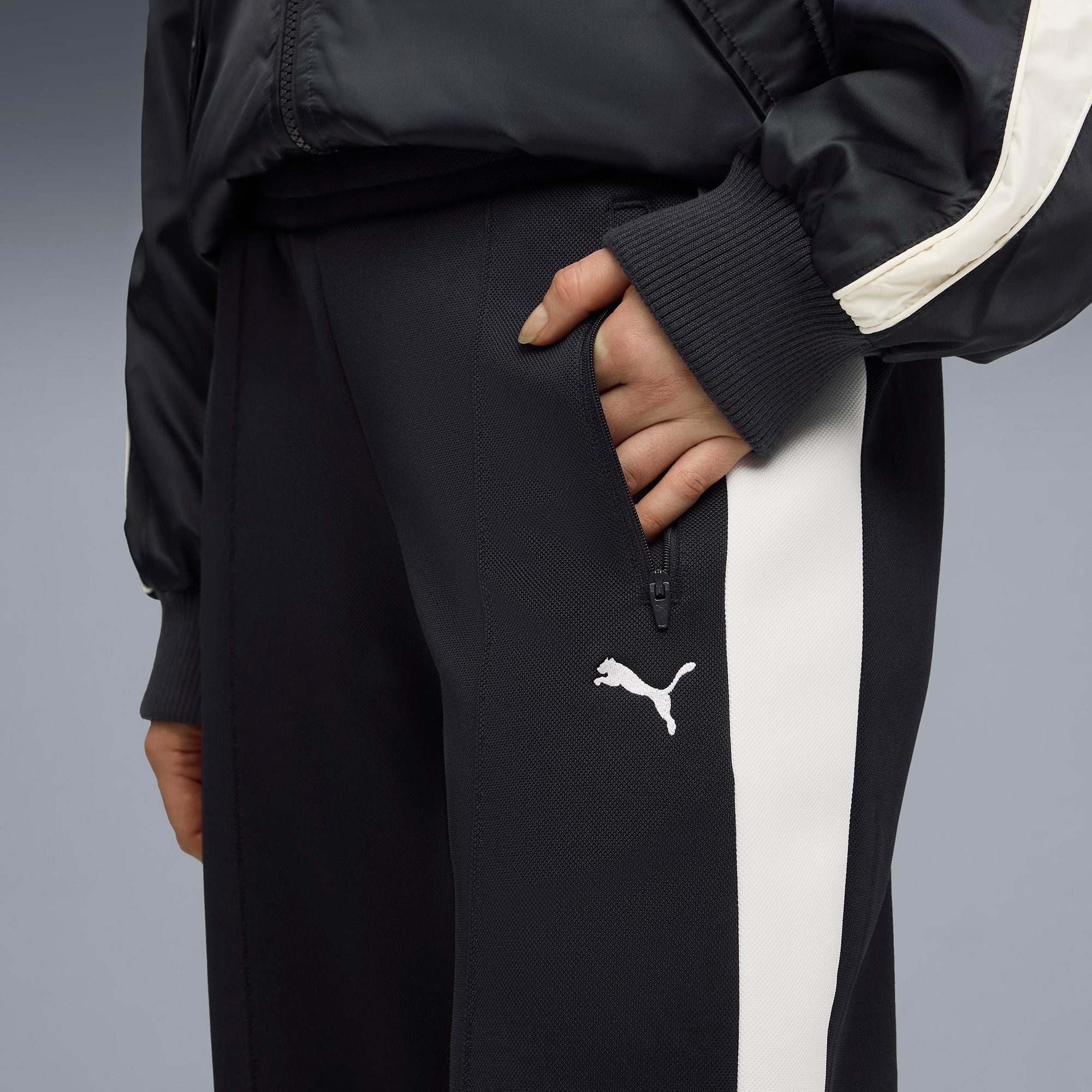 Puma T7 Low Rise Track s Kadın Lacivert Eşofman Altı