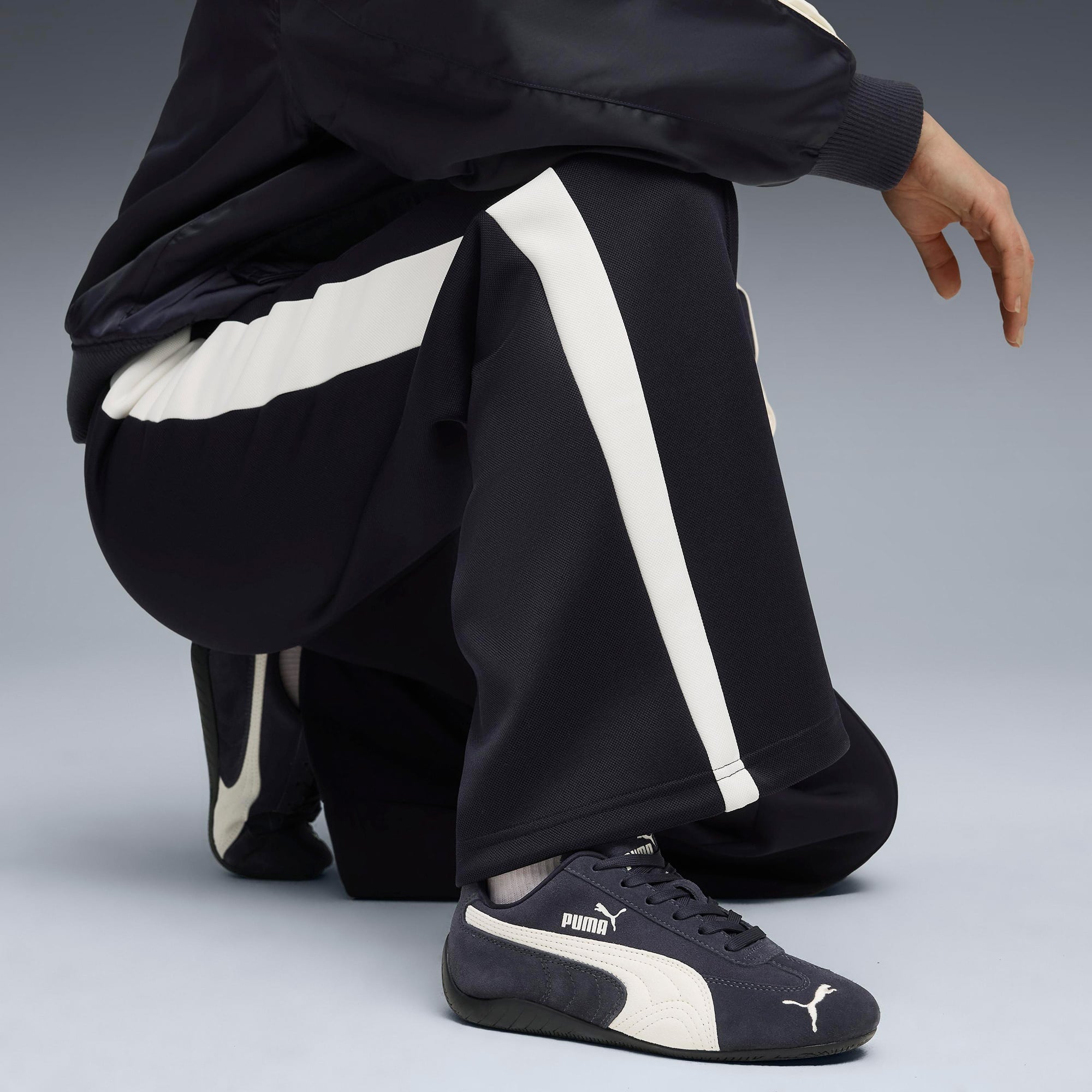 Puma T7 Low Rise Track s Kadın Lacivert Eşofman Altı