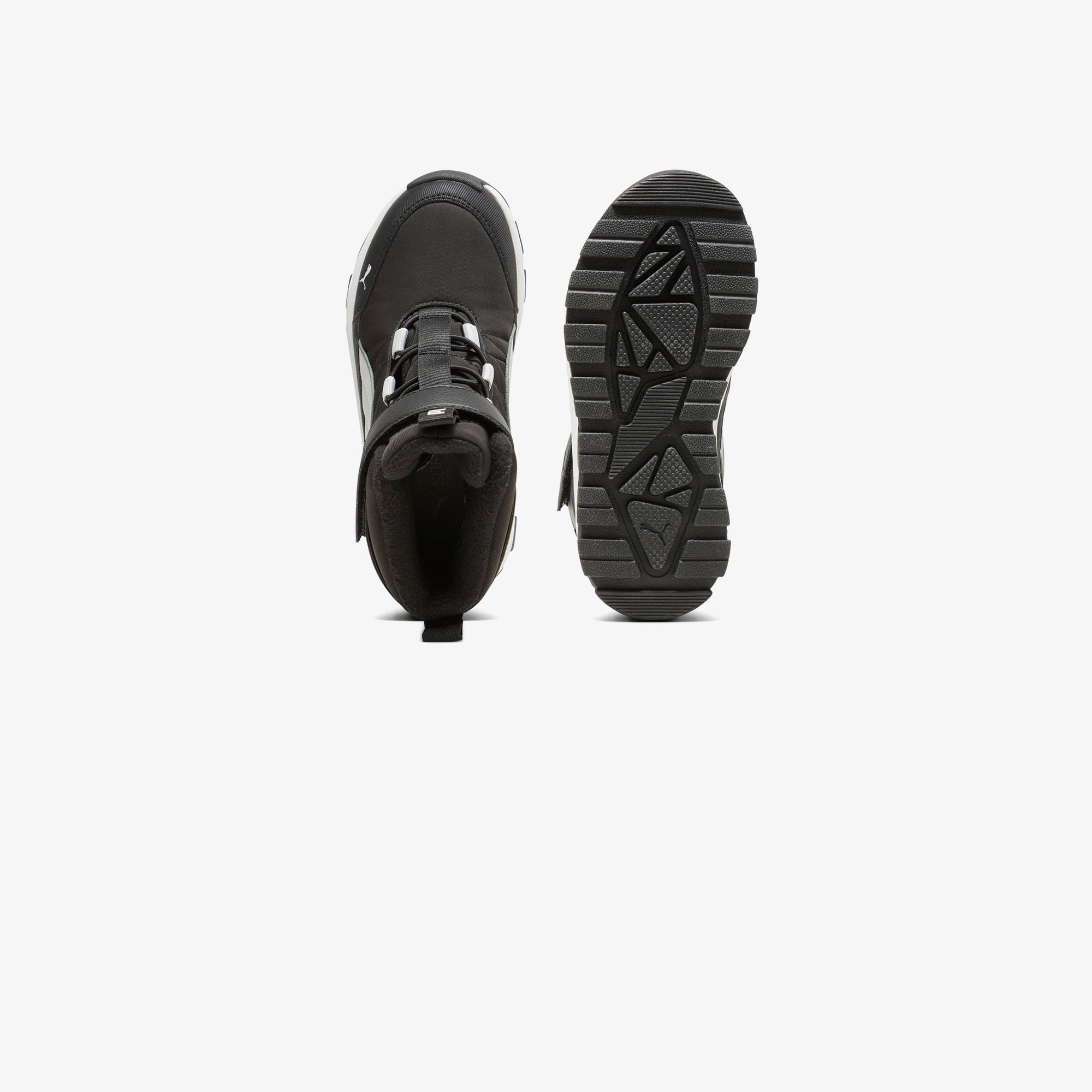 Puma Evolve Boot Purtx AC+PS Çocuk Gri Spor Ayakkabı