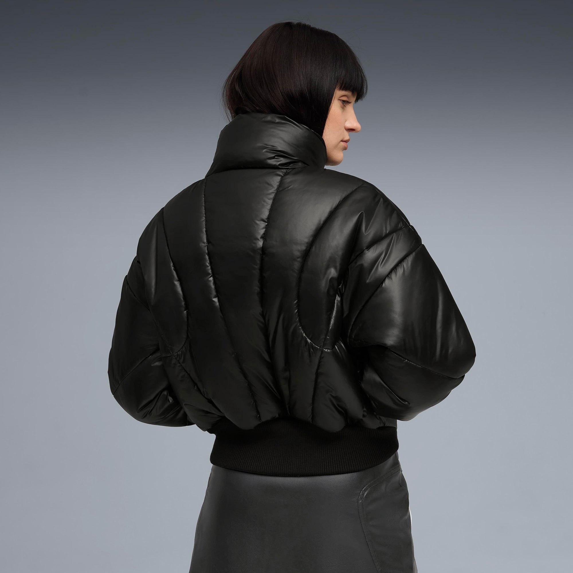 Puma Dare to Puffer  Kadın Siyah Ceket