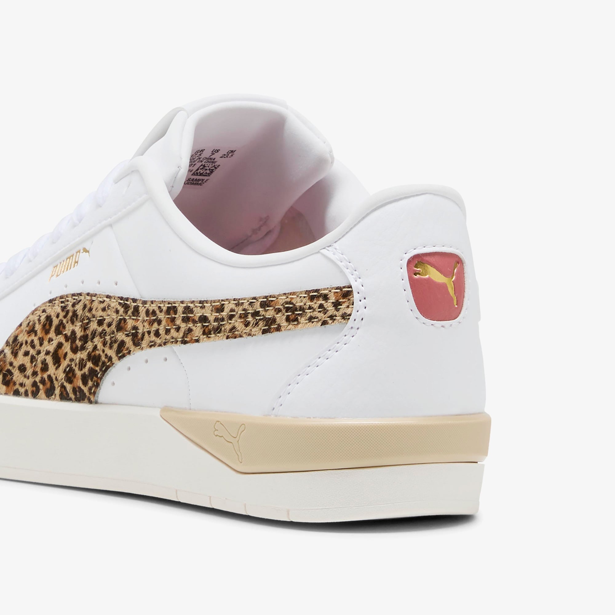 Puma Jada Classic Animal Flair Kadın Beyaz Spor Ayakkabı