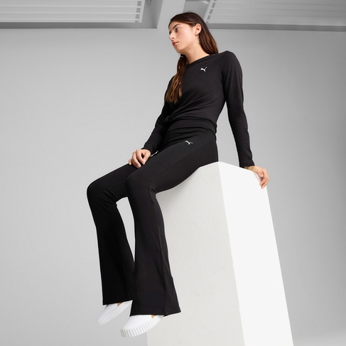  Puma Essential  Leggings Kadın Siyah Tayt