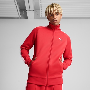 Puma T7 Always on Track  Erkek Kırmızı Ceket