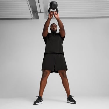  Puma M Tad Essentialential Solid Cat Erkek Siyah T-Shirt