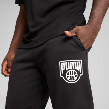  Puma Posterize Sweat Erkek Siyah Eşofman Altı