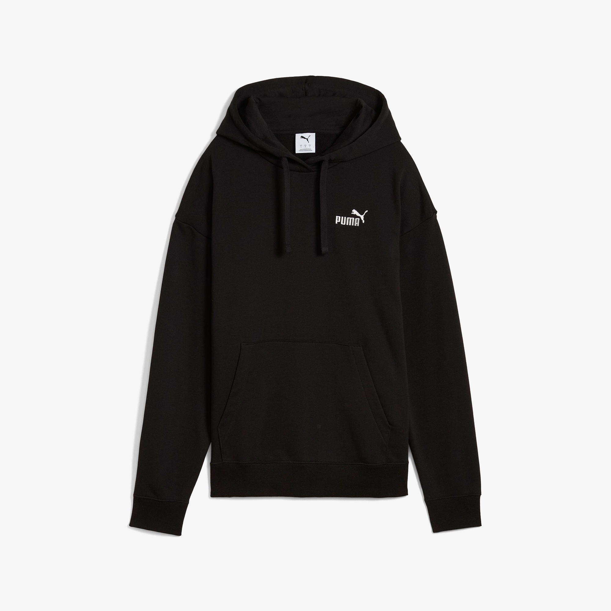 Puma Essential Small No. 1 Logo  Kadın Siyah Sweatshirt