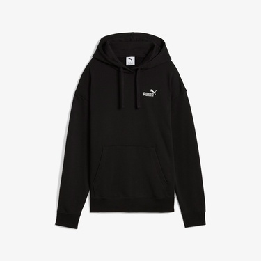  Puma Essential Small No. 1 Logo  Kadın Siyah Sweatshirt