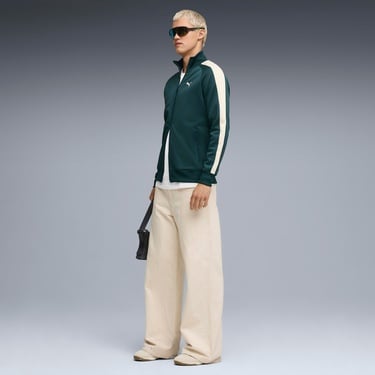  Puma T7 Always On Track  Erkek Yeşil Ceket