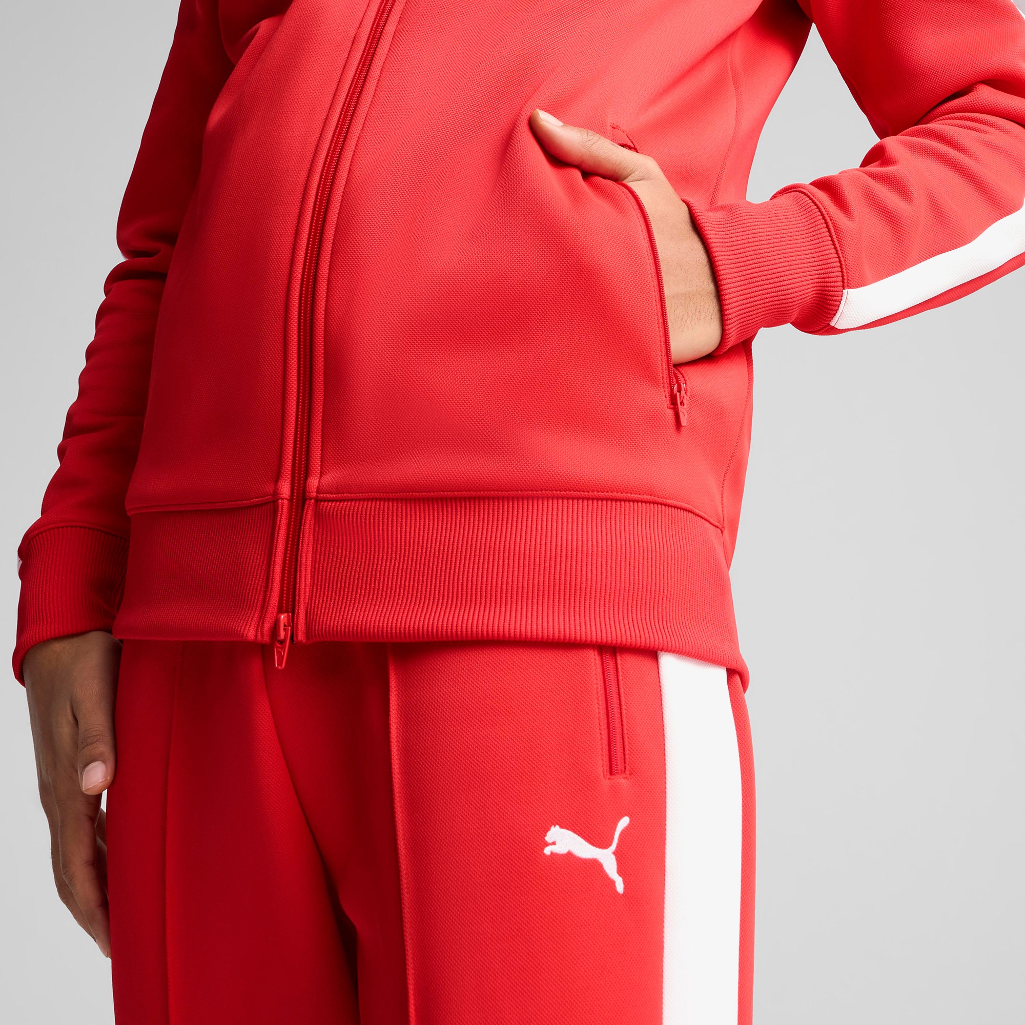 Puma T7 Always on Track  Erkek Kırmızı Ceket