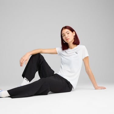  Puma Essential Poly  Kadın Beyaz T-Shirt