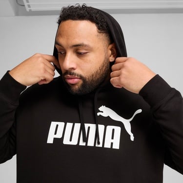  Puma Essential No. 1 Logo  Erkek Siyah Sweatshirt