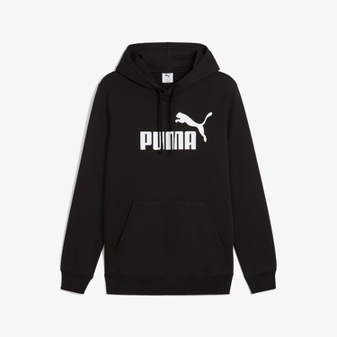  Puma Essential No. 1 Logo  Erkek Siyah Sweatshirt