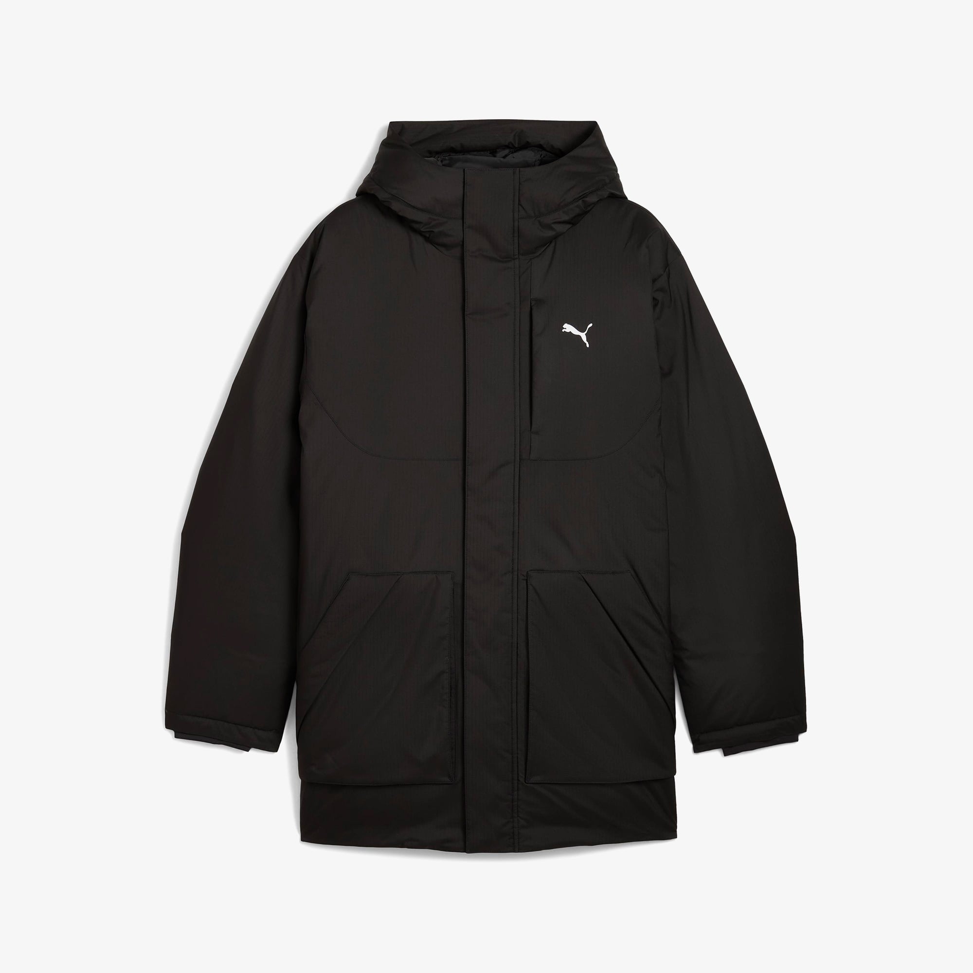 Puma Protective Hooded Down Parka Erkek Siyah Mont