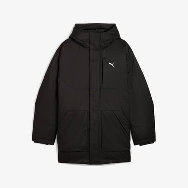  Puma Protective Hooded Down Parka Erkek Siyah Mont