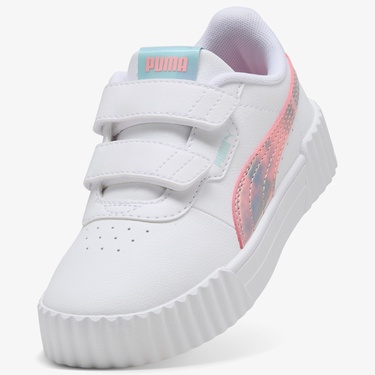  Puma Carina 3.0 Space Belle V PS Çocuk Beyaz Spor Ayakkabı