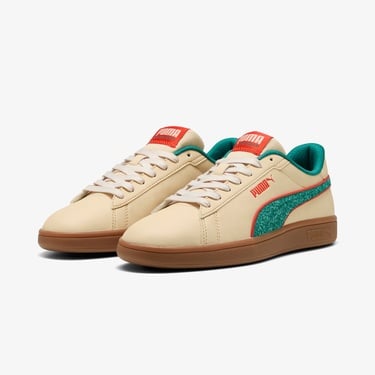  Puma Smash 3.0 Retro Run Unisex Bej Spor Ayakkabı