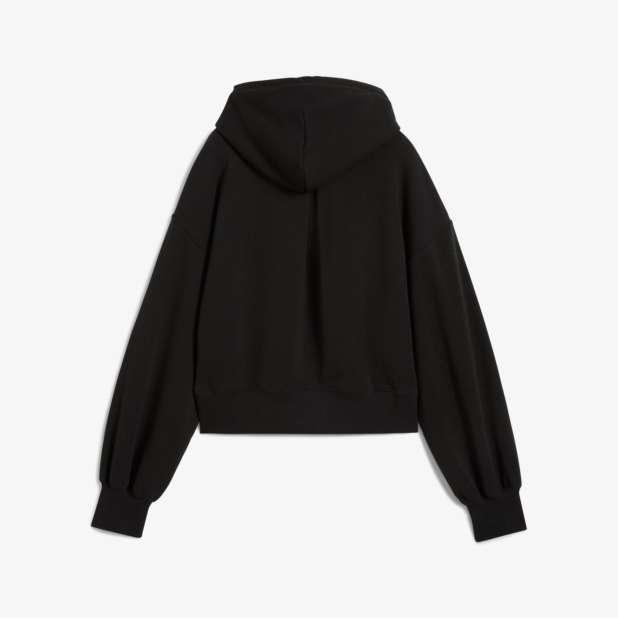 Puma Wardrobe Essential Cropped  Kadın Siyah Sweatshirt