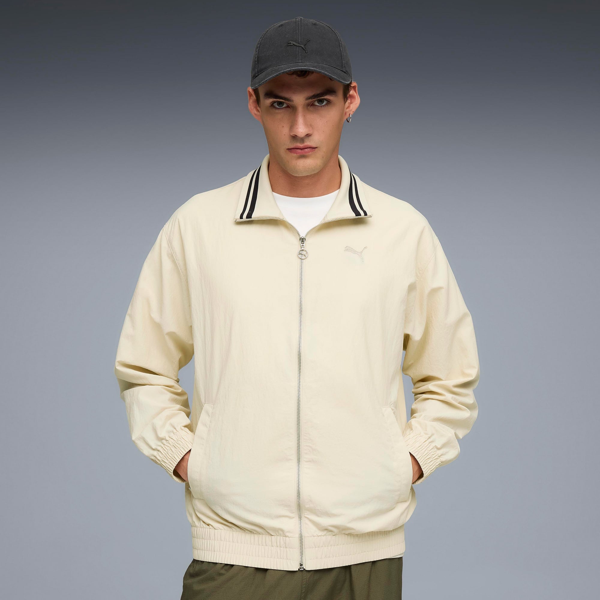 Puma Premium Essential Track Unisex Krem Rengi Ceket