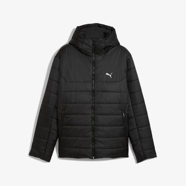  Puma Essential Hooded Padded Erkek Siyah Mont