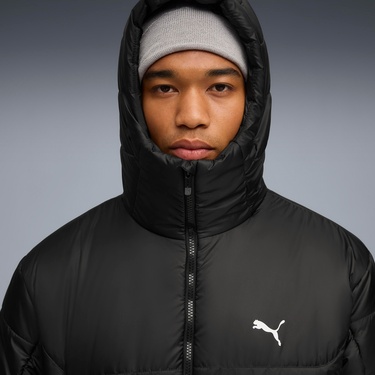  Puma Essential Hooded Padded Erkek Siyah Mont