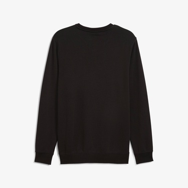  Puma Essential Small No. 1 Logo Crew Erkek Siyah Sweatshirt