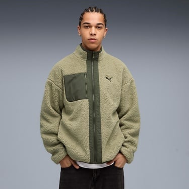  Puma Reversible Sherpa  Erkek Haki Ceket