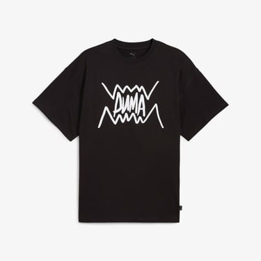  Puma Jaws Core  I Erkek Siyah T-Shirt