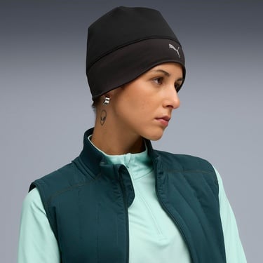  Puma Running Contoured Skull Unisex Siyah Bere