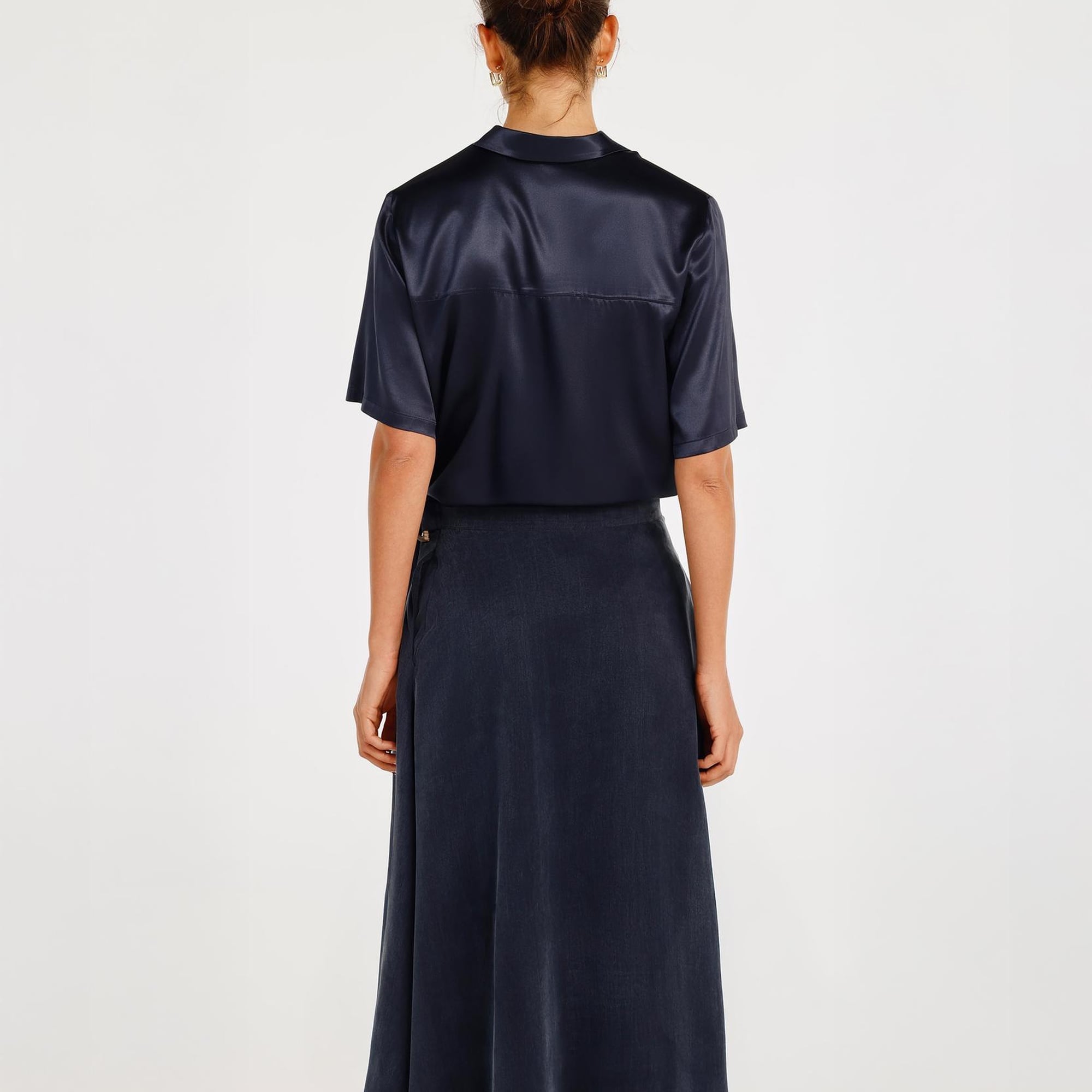 YARGICI Dökümlü Midi Etek