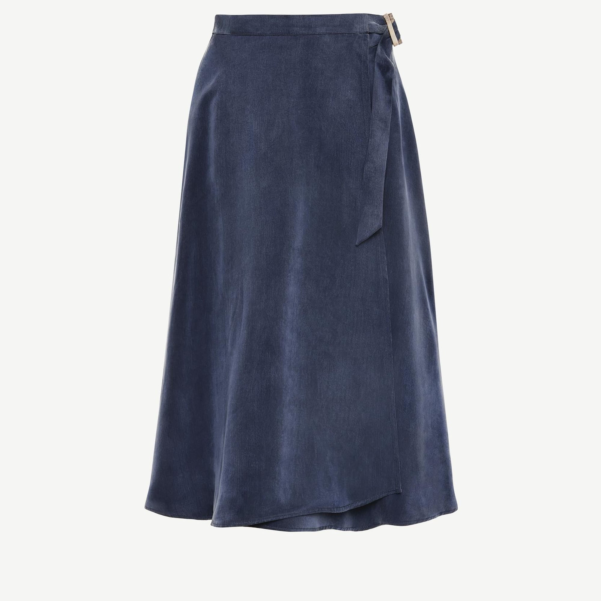 YARGICI Dökümlü Midi Etek