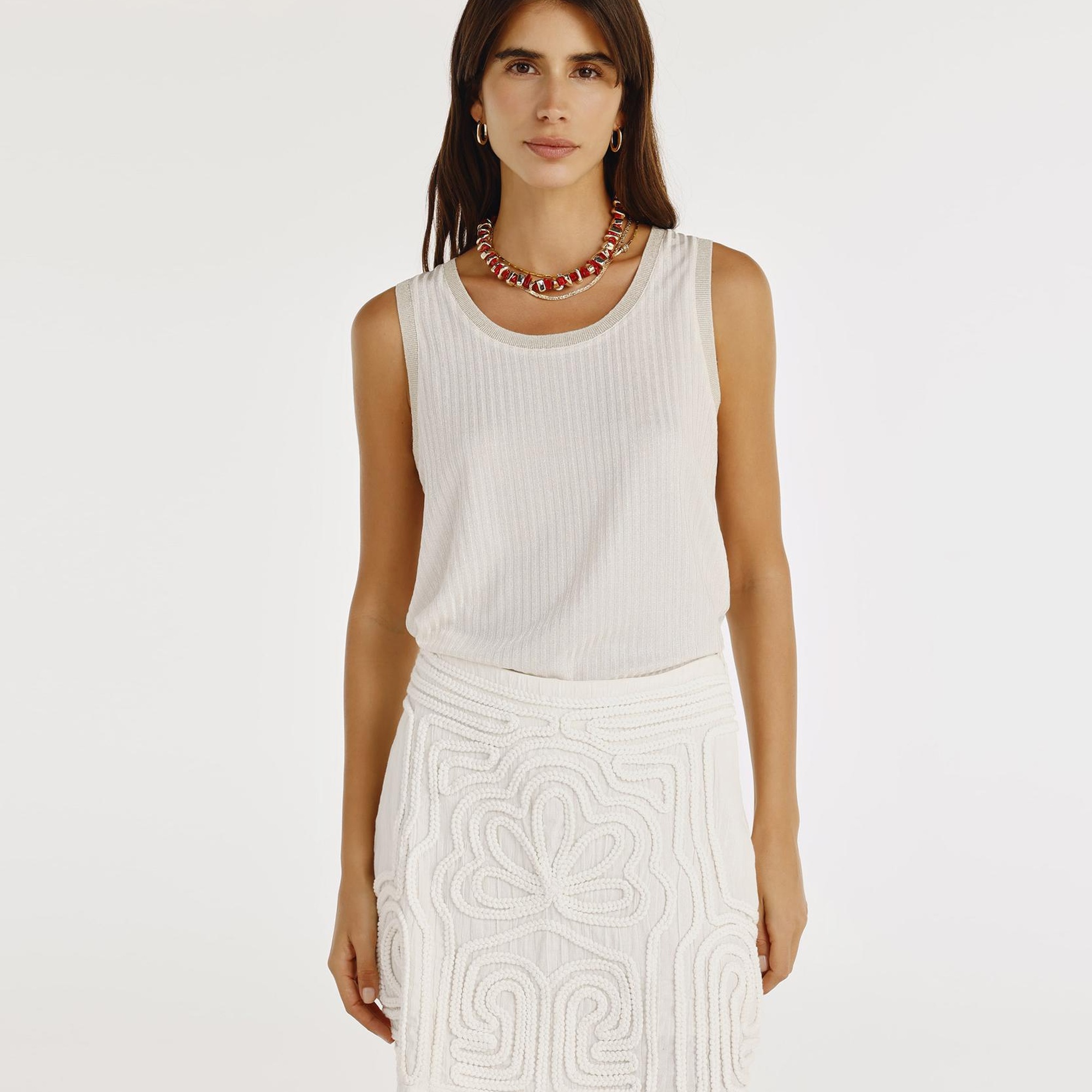 YARGICI Işlemeli Etek