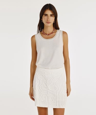  YARGICI Işlemeli Etek