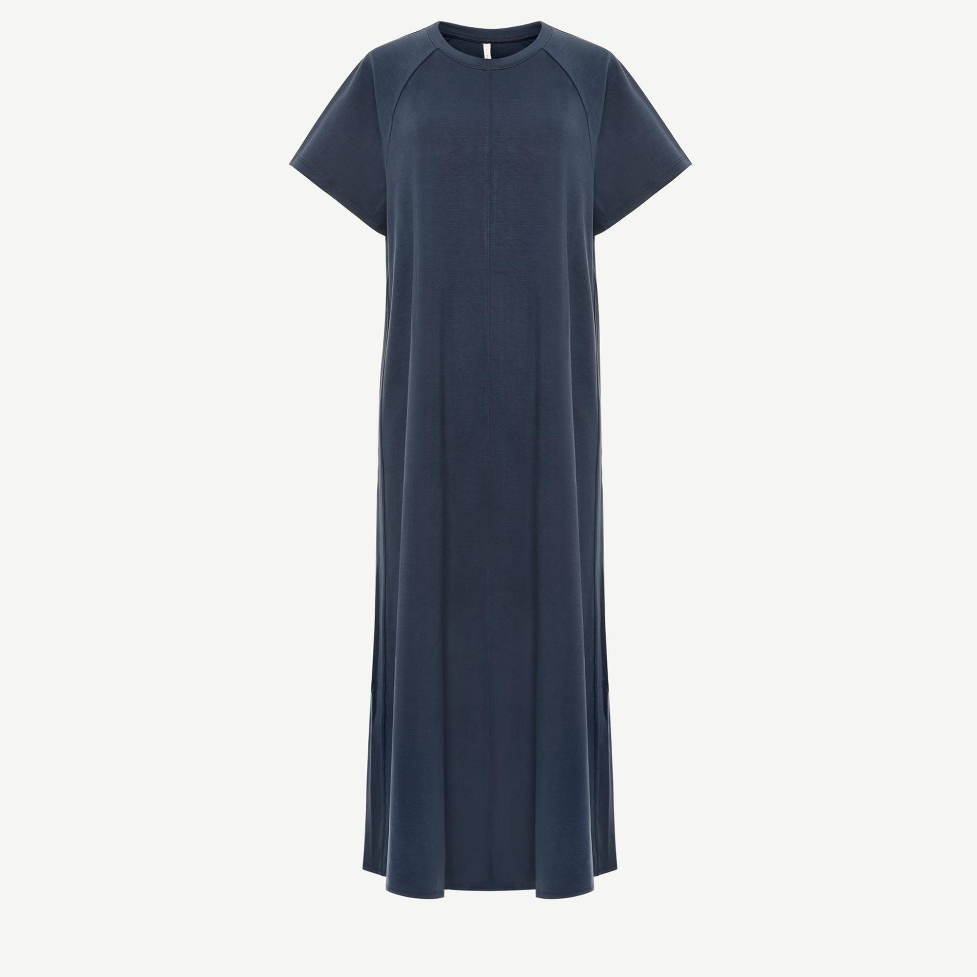 YARGICI Bisiklet Yaka Reglan Kol Elbise