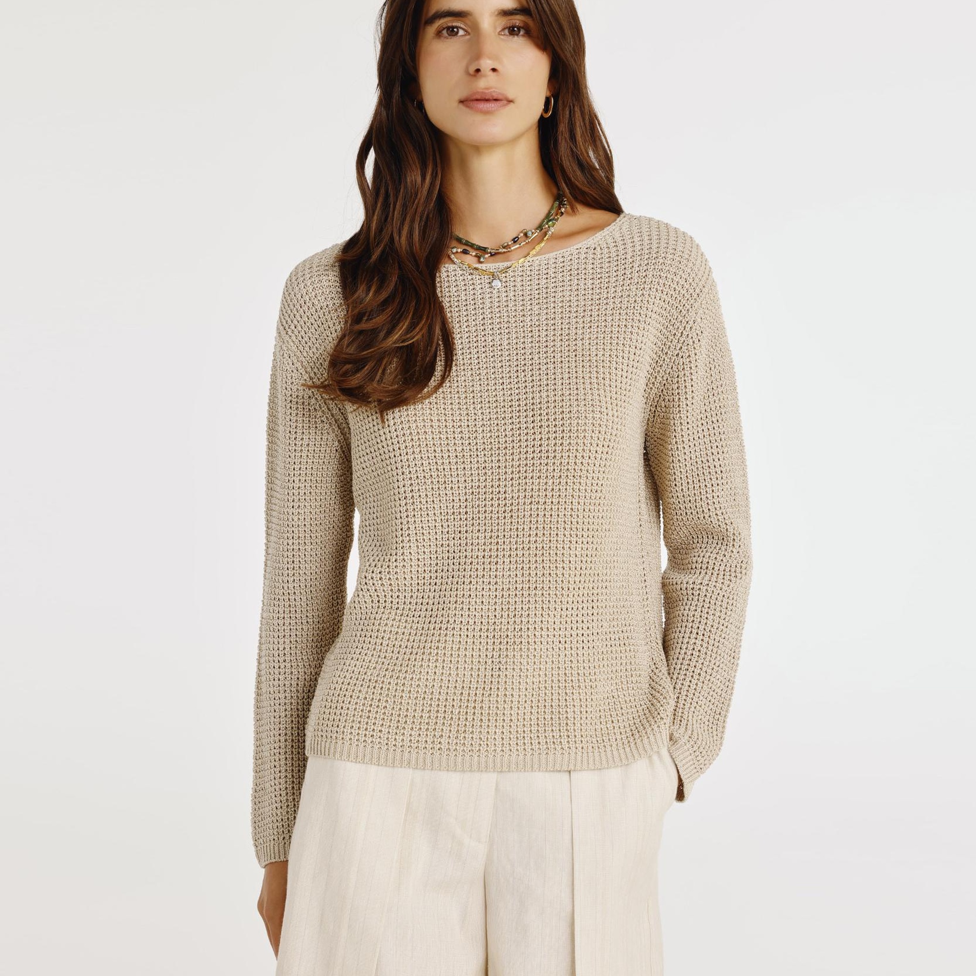 YARGICI Kayık Yaka Kazak