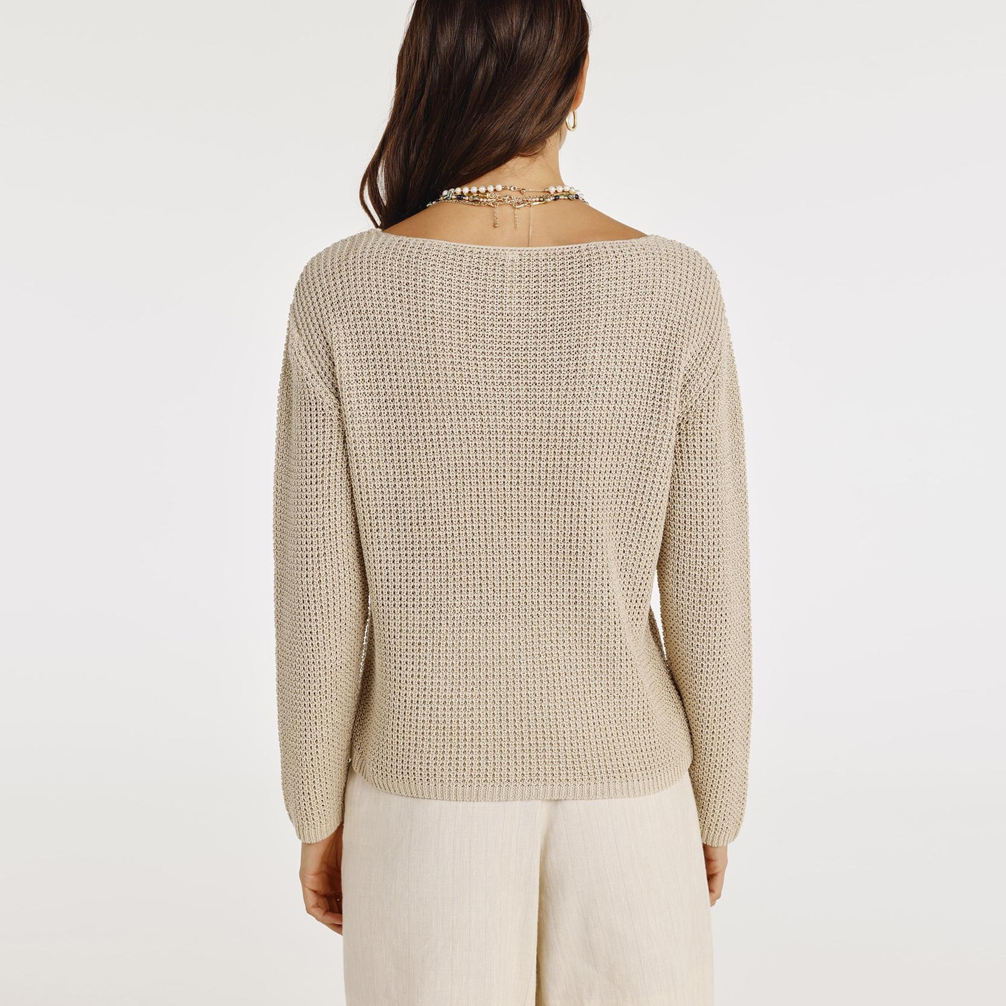 YARGICI Kayık Yaka Kazak