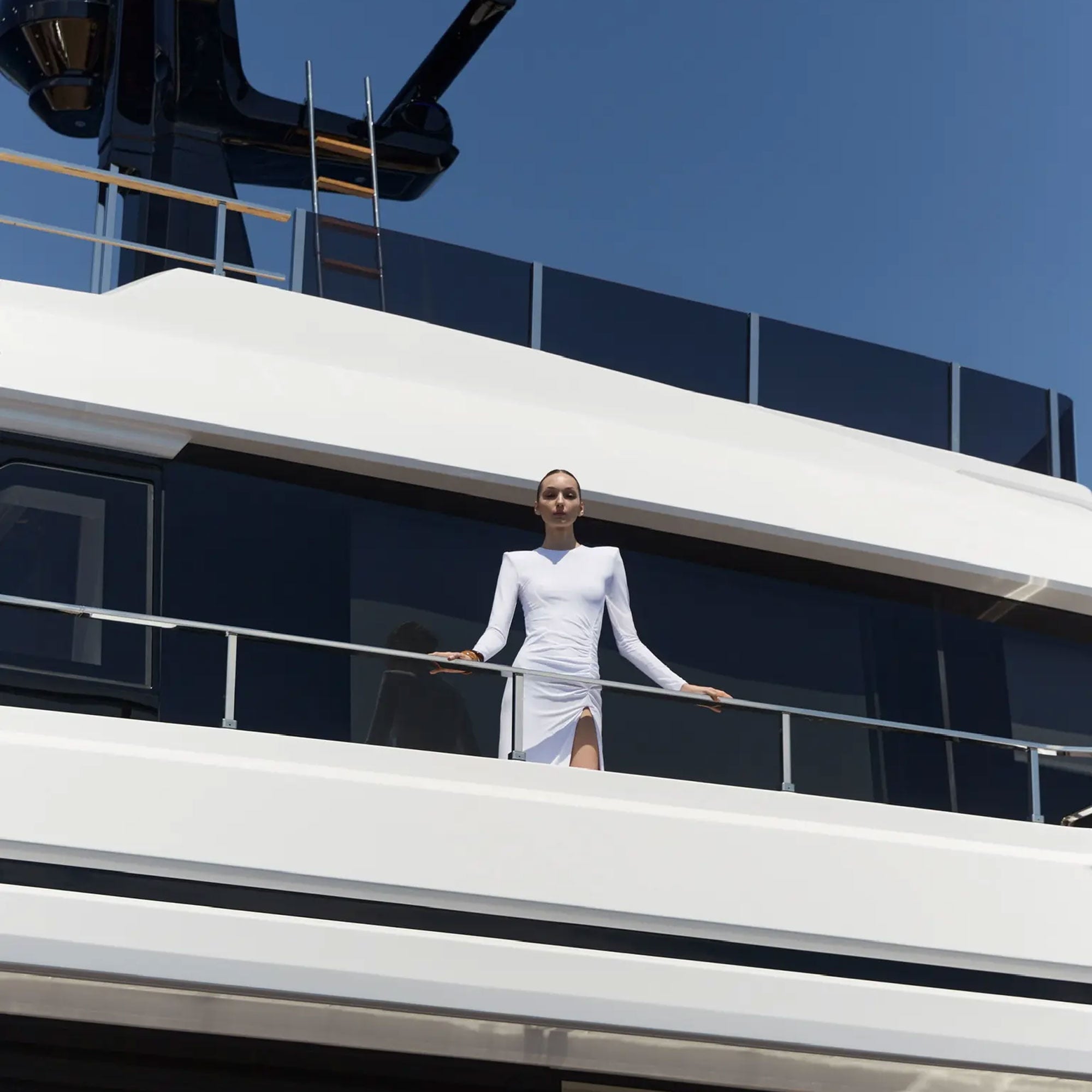 Fabby Gia Kadın Beyaz Elbise