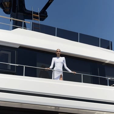  Fabby Gia Kadın Beyaz Elbise