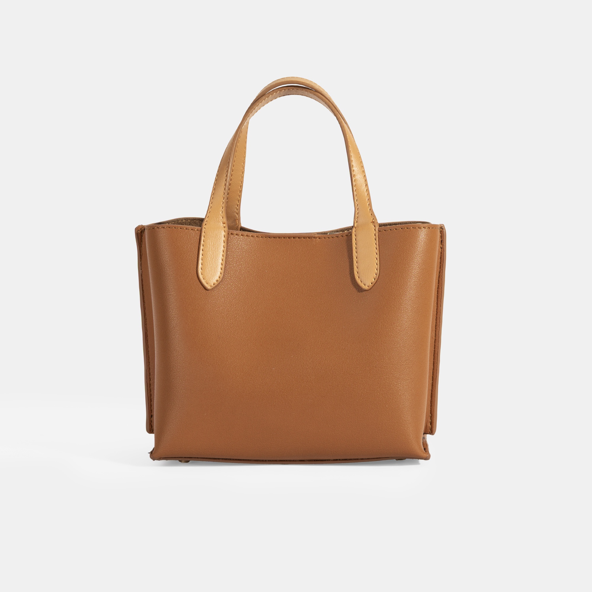 Kadın Kahve Omuz Askılı Mini El Çantası