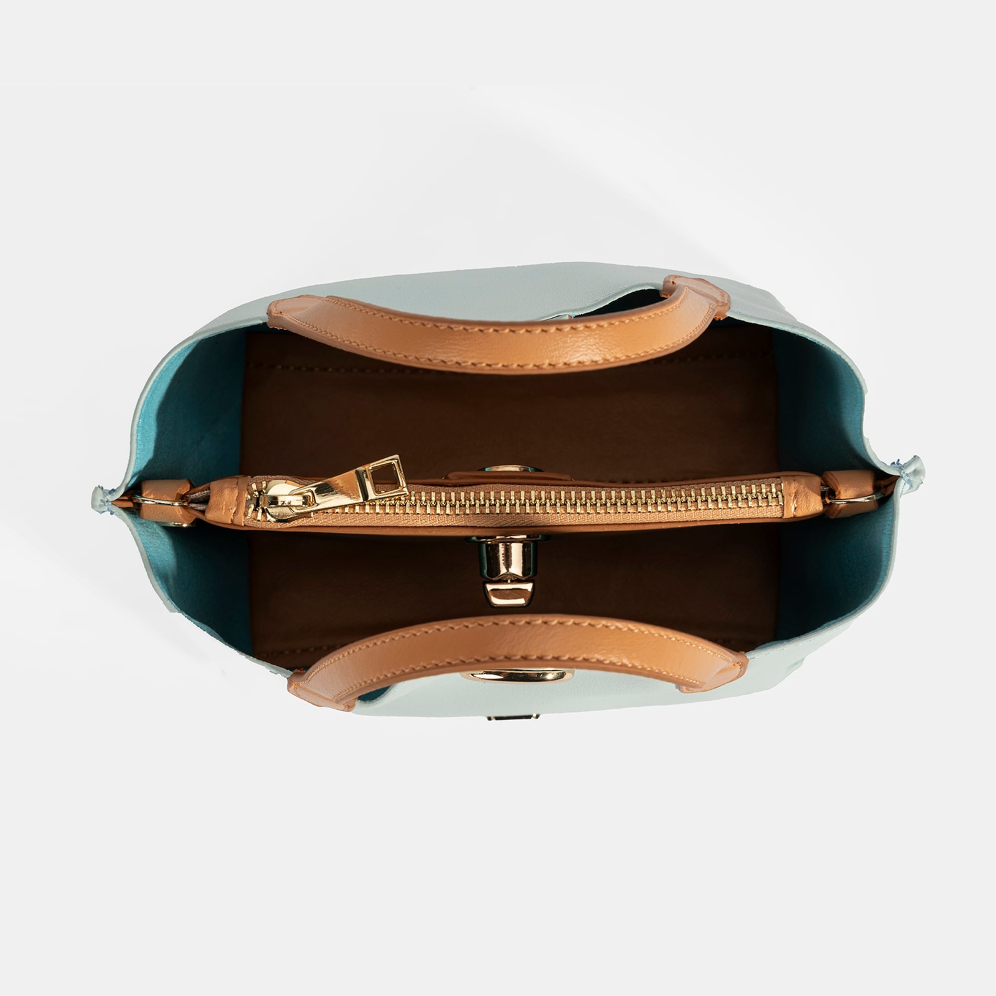 Kadın Mavi Omuz Askılı Mini El Çantası