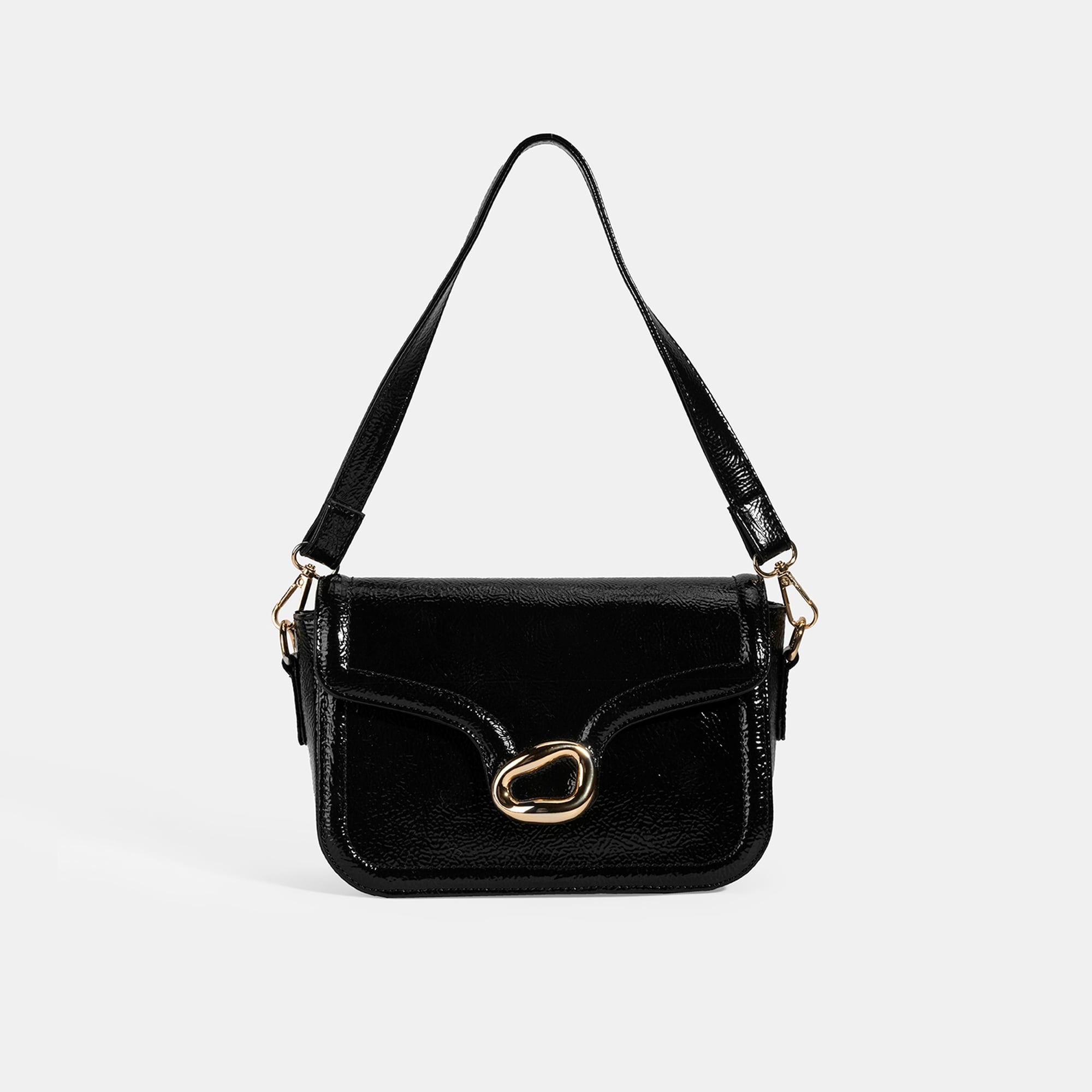 Kadın Siyah Postacı Çantası