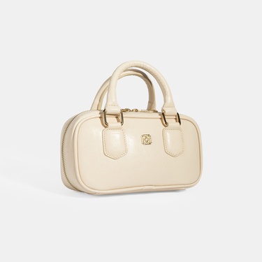  Kadın Ten Omuz Askılı Mini El Çantası