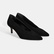 Kadın Siyah Klasik Süet Topuklu Ayakkabı