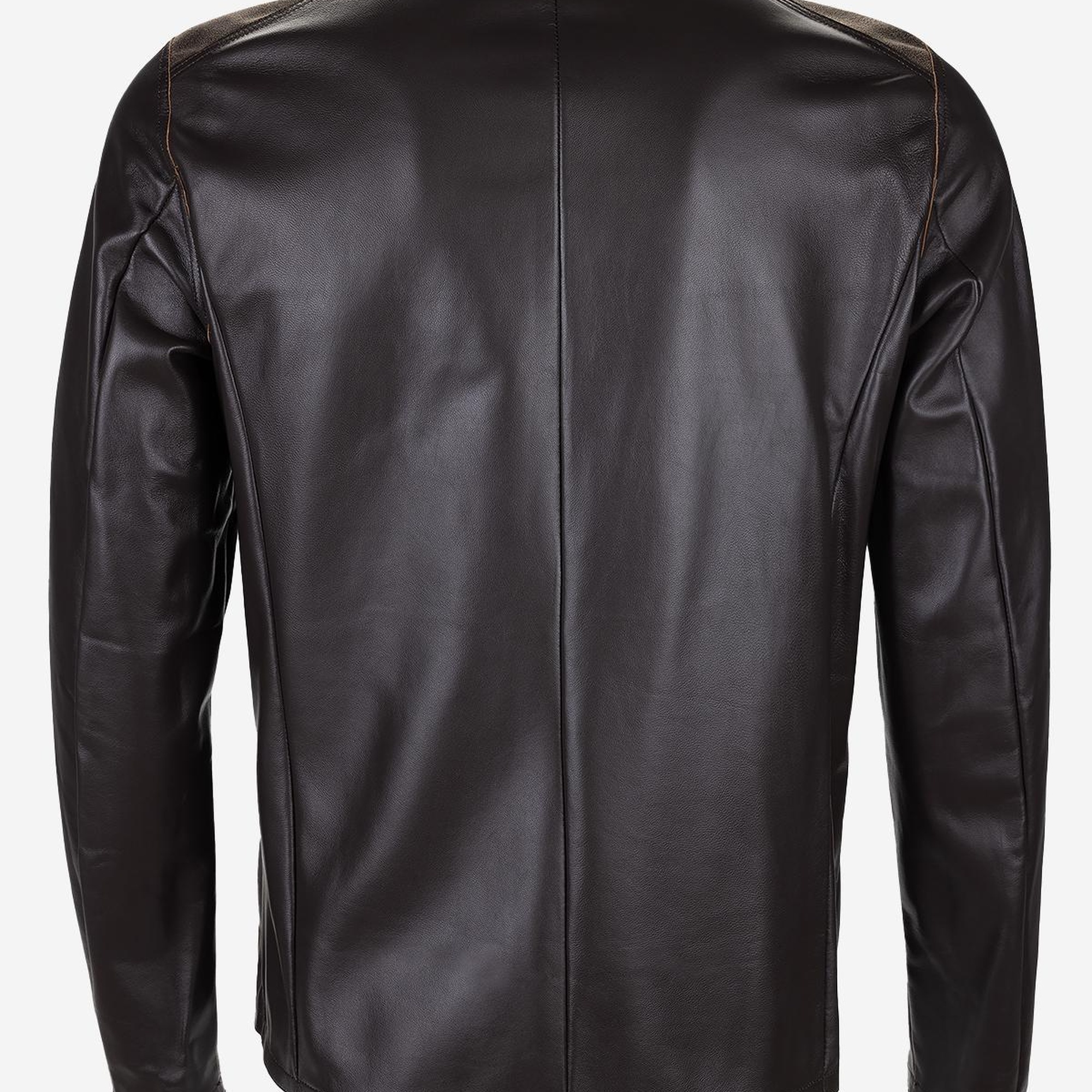 Valmenti Erkek Hakiki Deri Kahverengi Deri Mont