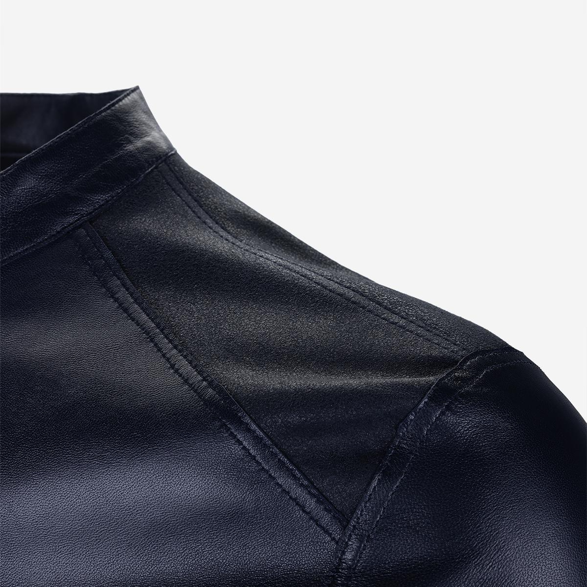 Valmenti Erkek Hakiki Deri Lacivert Deri Mont