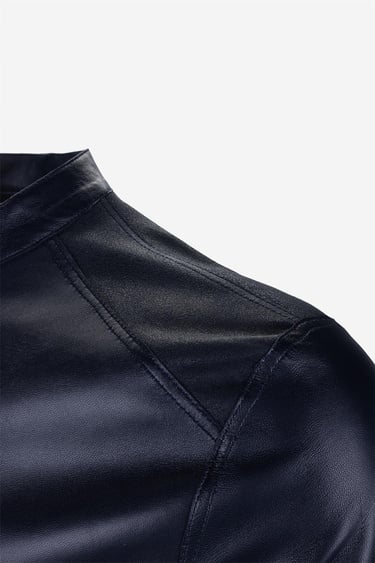  Valmenti Erkek Hakiki Deri Lacivert Deri Mont