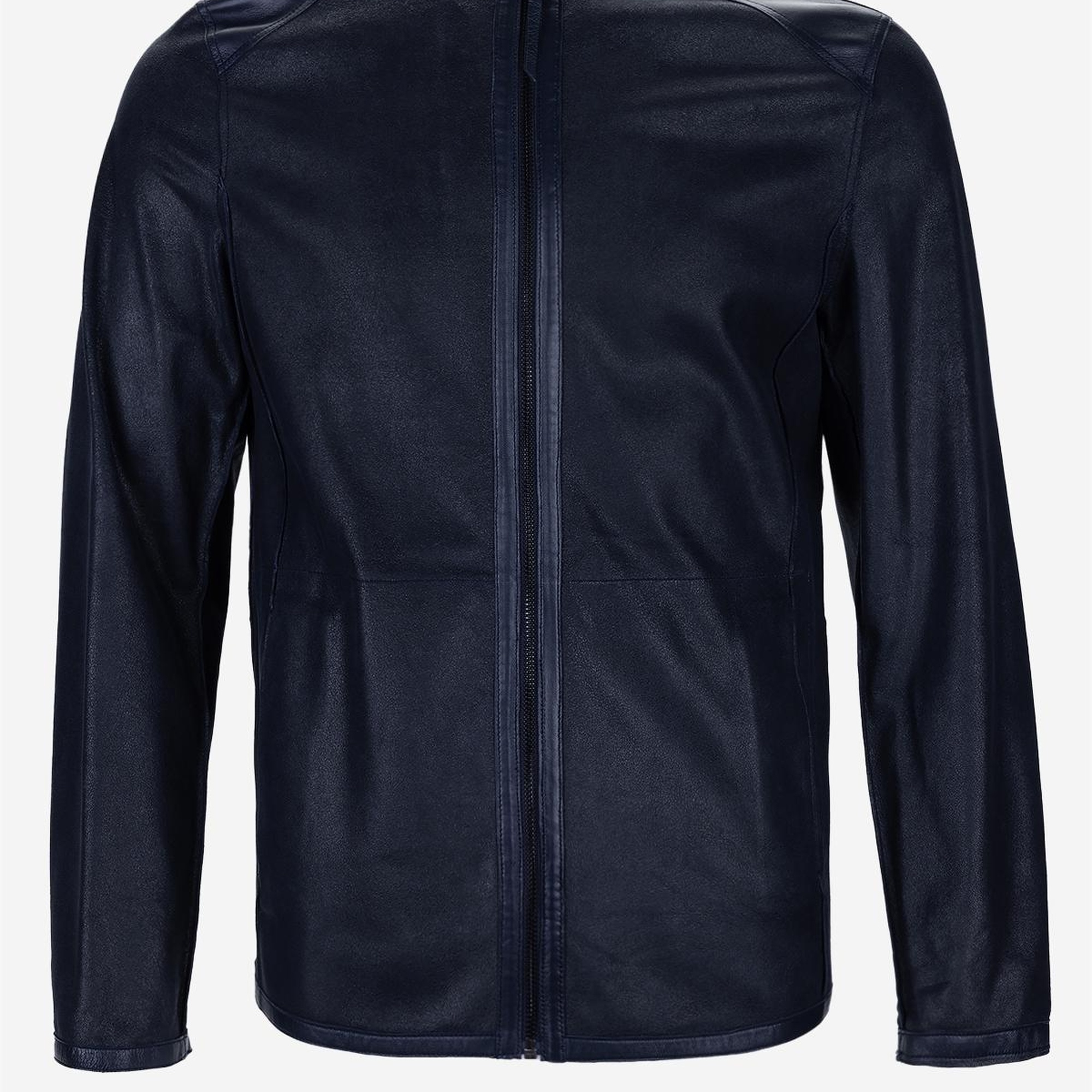 Valmenti Erkek Hakiki Deri Lacivert Deri Mont