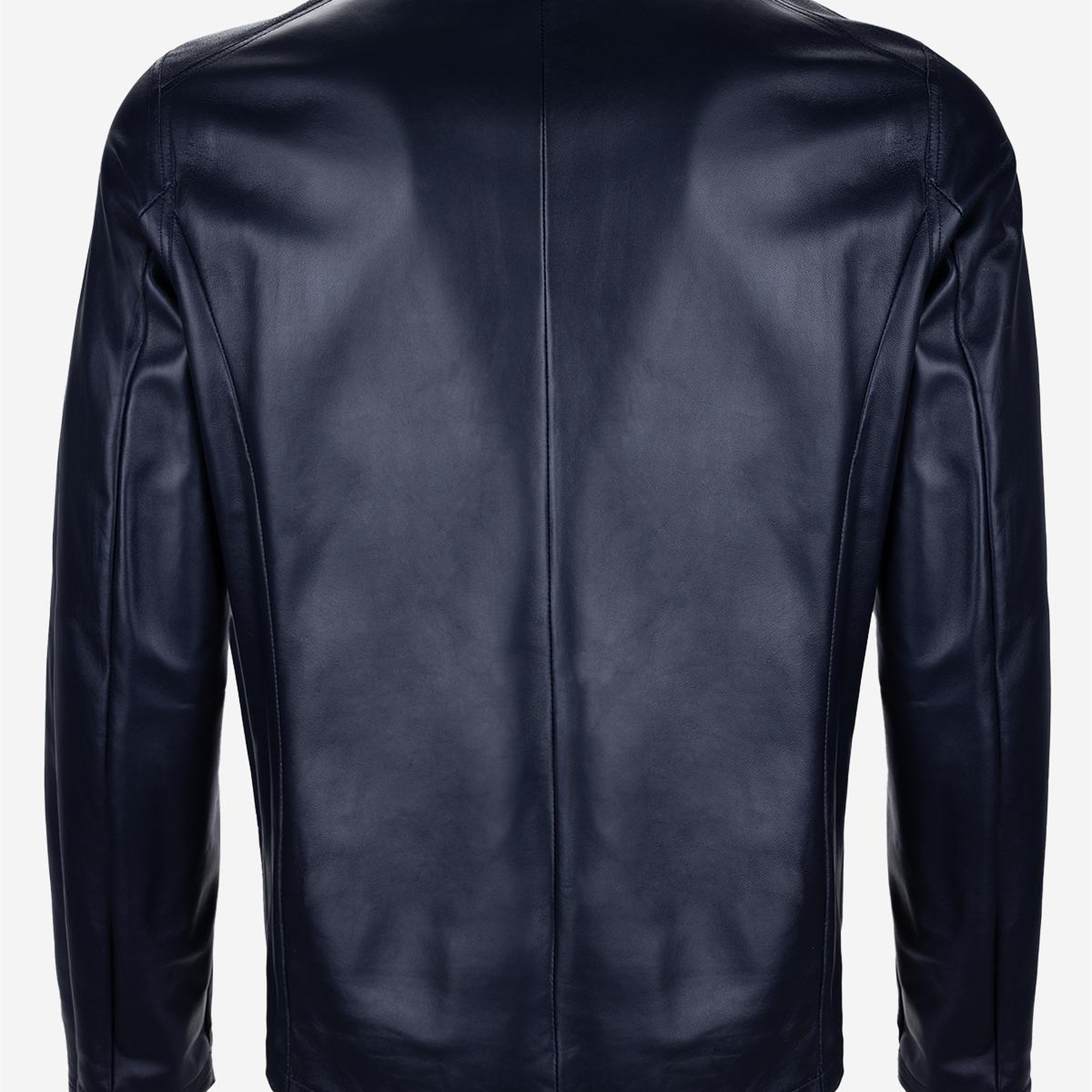 Valmenti Erkek Hakiki Deri Lacivert Deri Mont