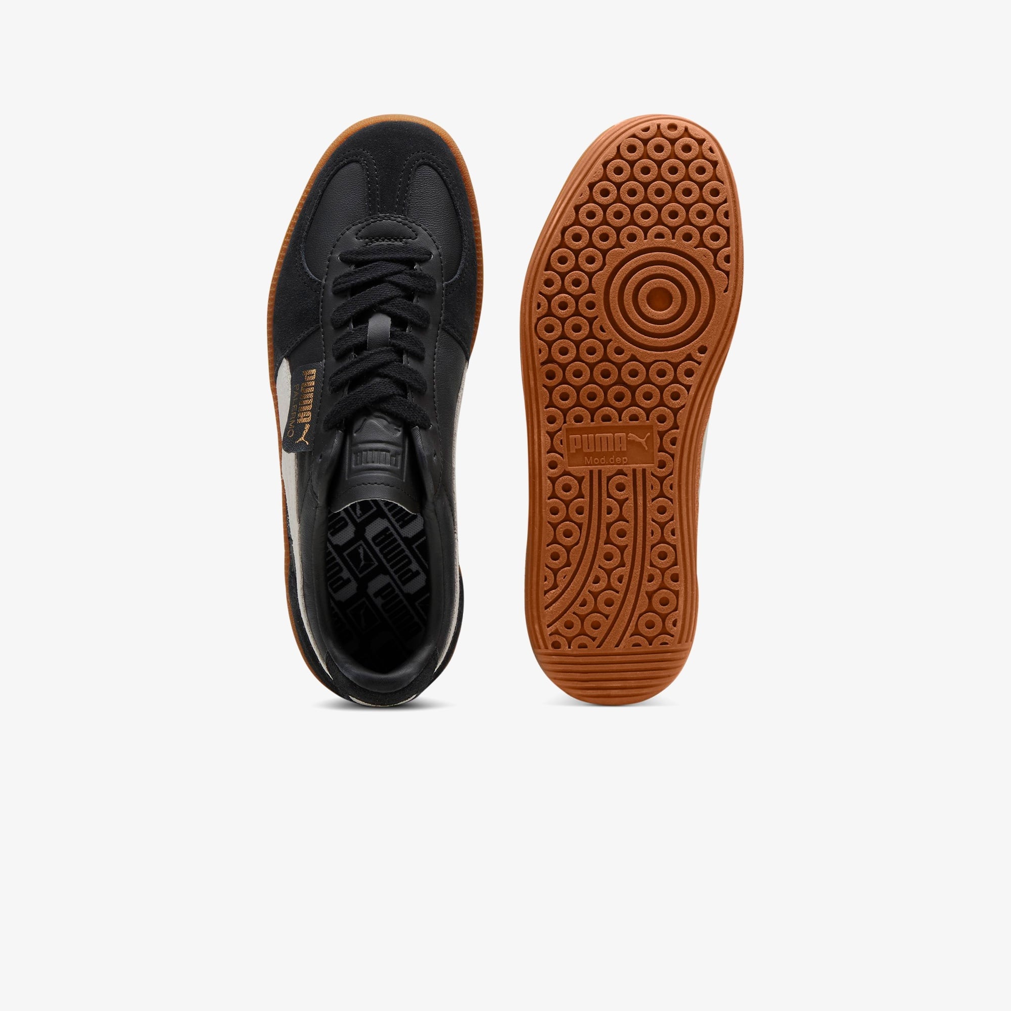 Puma Palermo Lth Kadın Siyah Spor Ayakkabı