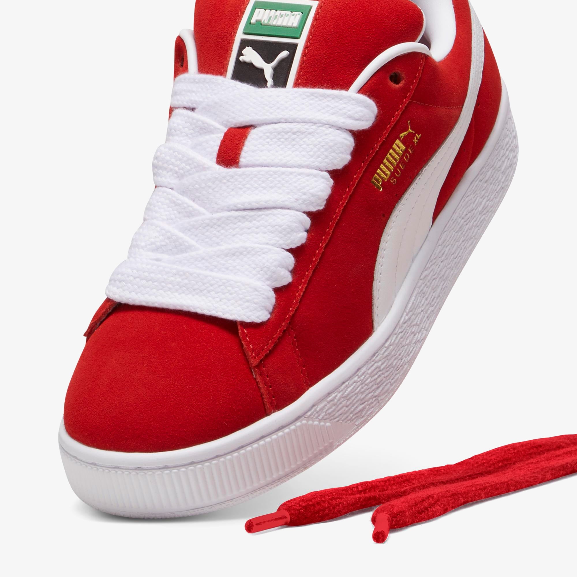 Puma Suede XL Unisex Kırmızı Spor Ayakkabı