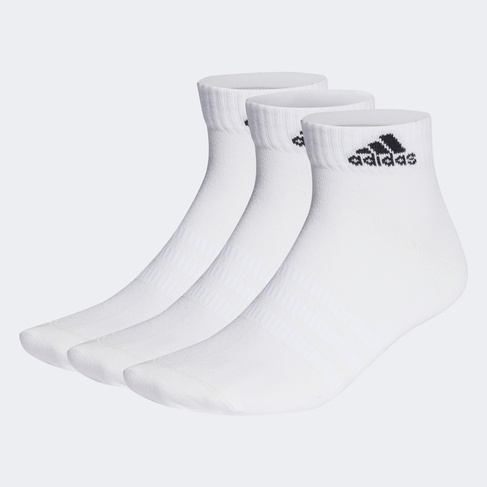  adidas Ankle 3' lü Unisex Beyaz Çorap